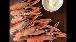 How to cook Scottish Langoustines [upl. by Ivonne]