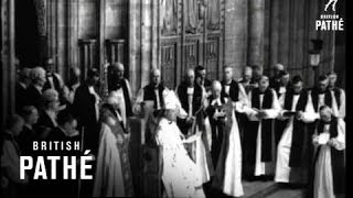 Archbishop Of Canterbury Enthroned 1942 [upl. by Albrecht]