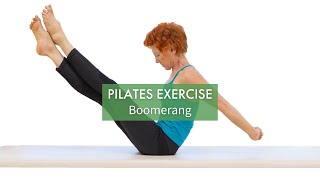 Pilates Exercise Boomerang  Pilates Anytime [upl. by Mccollum146]