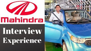 Mahindra and Mahindra interview questions  Ep26 [upl. by Phebe430]