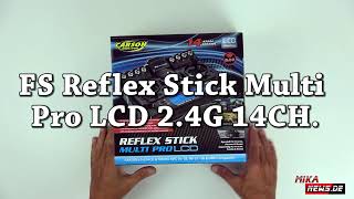 FS Reflex Stick Multi Pro LCD 24G 14CH  Knüppelsender  Was ist bei  Einstellungen  Binden [upl. by Enomal]