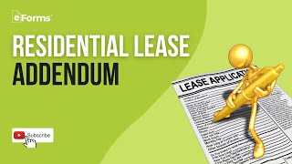 Addendum to Residential Lease EXPLAINED [upl. by Marris]