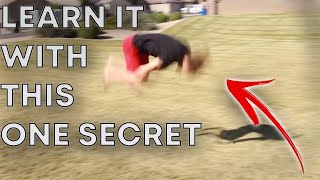 How To Do A Frontflip On Ground For Beginners [upl. by Horton12]