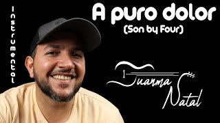 A puro dolor Son by Four INSTRUMENTAL  Juanma Natal  Guitar  Lyrics  Cordoba [upl. by Froma299]