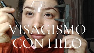 VISAGISMO DE CEJAS VERNIER Y EL HILO [upl. by Desirae]