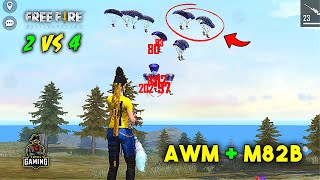 Insane AWM 23 Kill OverPower Ajjubhai Next Level Gameplay  Garena Free Fire [upl. by Hoon]