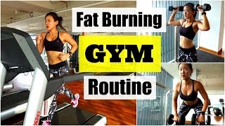 My Fat Burning GYM Routine Treadmill Interval Running [upl. by Lillis]