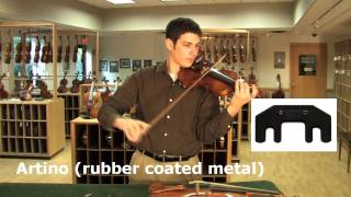 String Instrument Mutes  Differences and Characteristics [upl. by Wadsworth207]