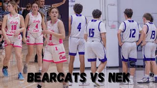 Bearcat Basketball vs NEK [upl. by Alehcim572]