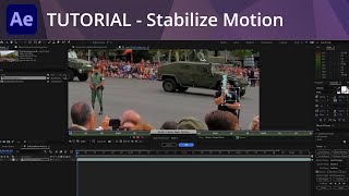 After Effects Tutorial  Stabilize Motion [upl. by Chrysler562]