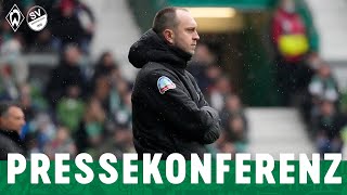 SV Werder Bremen  SV Sandhausen 11  Pressekonferenz [upl. by Blythe]