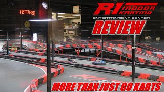 R1 Indoor Karting Review amp Overview Lincoln RI Entertainment Center  More than Just Go Karts [upl. by Nolasba385]