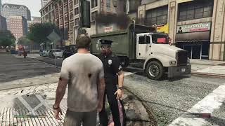 GTA 5 Taunting Cops [upl. by Lavona]