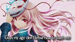 ✧Nightcore  Guys My Age lyrics [upl. by Berneta]