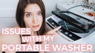 ISSUES with PORTABLE WASHER 😱 HOW I FIXED them [upl. by Eppilihp99]