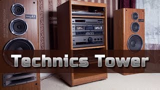 Stereo Components of Technics Tower [upl. by Pardoes]