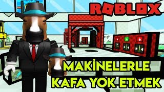 🤕 Makinelerle Kafamızı Yok Ediyoruz 🤕  Head Destroyer 9000  Roblox Türkçe [upl. by Auqenwahs]