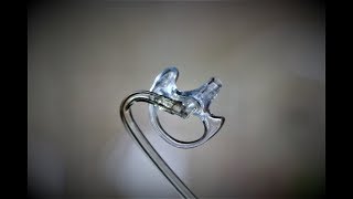 Reveiw HDE Ear Mold For Acoustic Coil Tube Earpiece [upl. by Essam844]