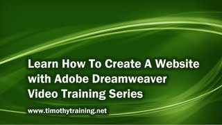 1  Introduction to Dreamweaver Tutorial CS5 [upl. by Parik455]