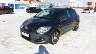 2008 Toyota Auris Start Up Engine and In Depth Tour [upl. by Naejeillib]