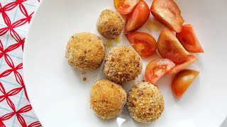 Polpette di patate ceci e olive [upl. by Eneli629]