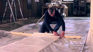 Leadbased paint renovationabatement exterior containment [upl. by Adey]