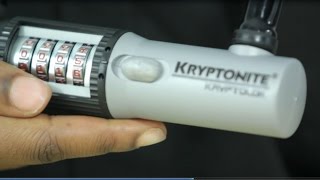 Kryptonite KryptoLok Combination ULock and How to Reset [upl. by Anawad346]