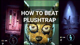 HOW TO BEAT PLUSHTRAP  TUTORIAL  GUIDE  FNaF AR Special Delivery [upl. by Nadeen]