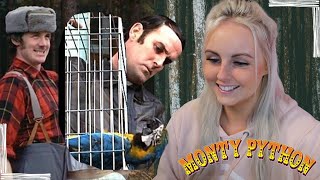 MONTY PYTHON  DEAD PARROT amp LUMBERJACK SONG FIRST TIME WATCHING  REACTION [upl. by Eibrad]