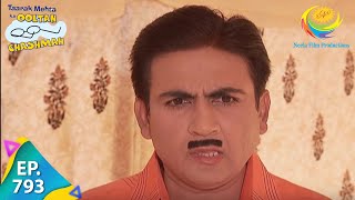 Taarak Mehta Ka Ooltah Chashmah  Episode 793  Full Episode [upl. by Ettennaej]