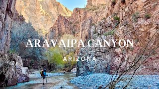 Winter Backpacking Aravaipa Canyon [upl. by Marji]