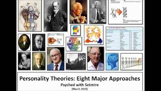 Personality Theories Eight Major Approaches  Psyched with Setmire [upl. by Iraam793]