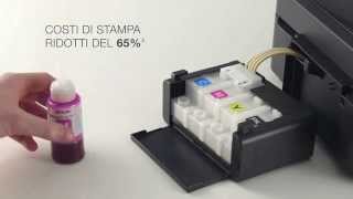 Bye bye cartucce Ecco la gamma Epson Ecotank [upl. by Eart754]