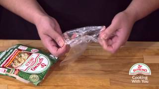 How to Crumble Queso Fresco Inside a Bag [upl. by Placida294]