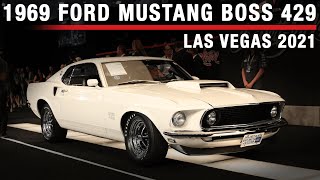 SOLD  1969 Ford Mustang Boss 429  BARRETTJACKSON LAS VEGAS [upl. by Otreblasiul4]