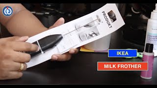 IKEA MILK FROTHER Review amp Battery Installation [upl. by Irme170]