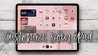 Customize your iPad Homescreen  Easy amp Aesthetic  MUST DO [upl. by Jory]