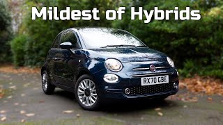 Fiat 500 Hybrid review A stylish city car [upl. by Tremain]