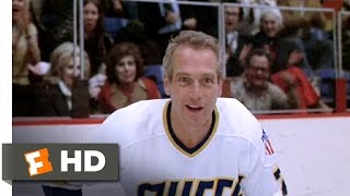 Slap Shot 510 Movie CLIP  Reg Taunts the Goalie 1977 HD [upl. by Farland]