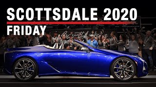 FRIDAY BROADCAST  2020 Scottsdale Auction  BARRETTJACKSON [upl. by Anni]