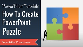 How To Create Puzzle in PowerPoint DIAGRAM SERIES [upl. by Steinberg]