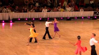 2012 Desert Classic Pre Teen II Latin Final HD  Ballroom Dance Video Kids Children [upl. by Chaney]