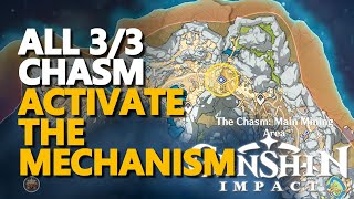 Activate the mechanism Genshin Impact Chasm [upl. by Ulita]