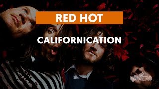 Californication  Red Hot Chili Peppers aula de contrabaixo [upl. by Kizzee]