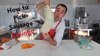 How to Pick Sausage Casings [upl. by Lluj]