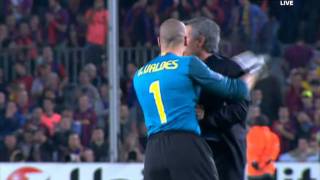 Mourinho Epic Celebration  Barcelona Vs Inter 28042010 [upl. by Elehcin220]