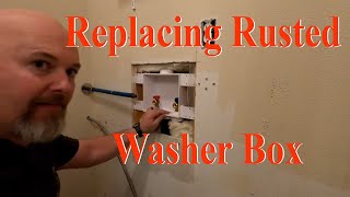 How To Install A Washing Machine Box [upl. by Eidnas351]