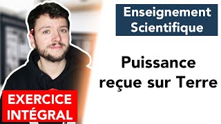 La puissance solaire  Enseignement Scientifique exercice [upl. by Aicnelav]