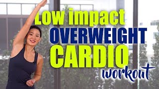 Low Impact OVERWEIGHT Cardio Workout 100kgs above  Joanna Soh [upl. by Segroeg452]