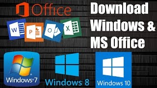 Download Windows 8  10  11 amp MS Office Free from Microsoft without Product key [upl. by Elconin]